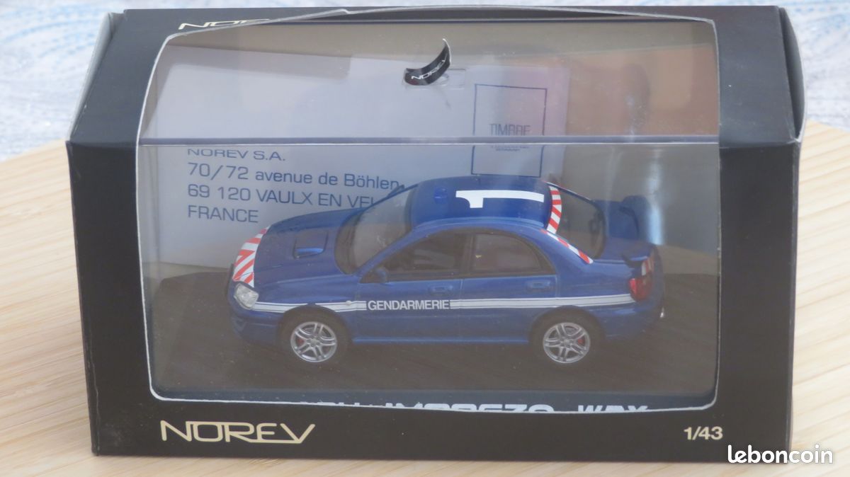 NOREV 80071 1:43 - Subaru Impreza WRX 2003 - #523 Japanese Police - MINT EUR 24,20 - FR