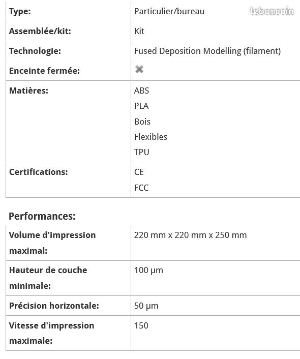 Imprimante 3D Artillery Genius (image 4)
