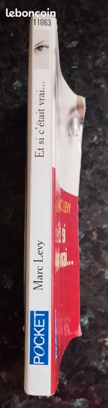 Marc Levy et si c'était vrai livre roman pocket
Un peu usé
À venir chercher ou livraison à proximité
Envoi rapide proposé
Pas de PayPal ni paylib ni paye pas
Merci (image 3)