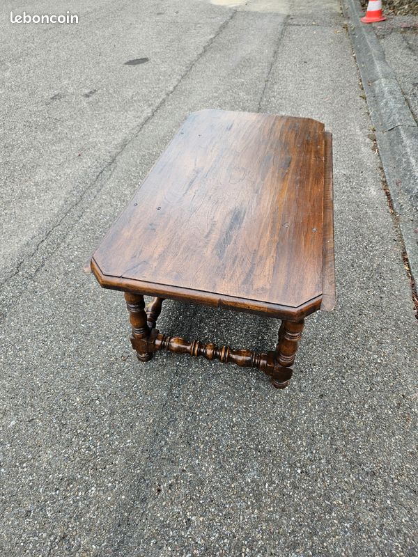 Table basse bois massif (image 2)