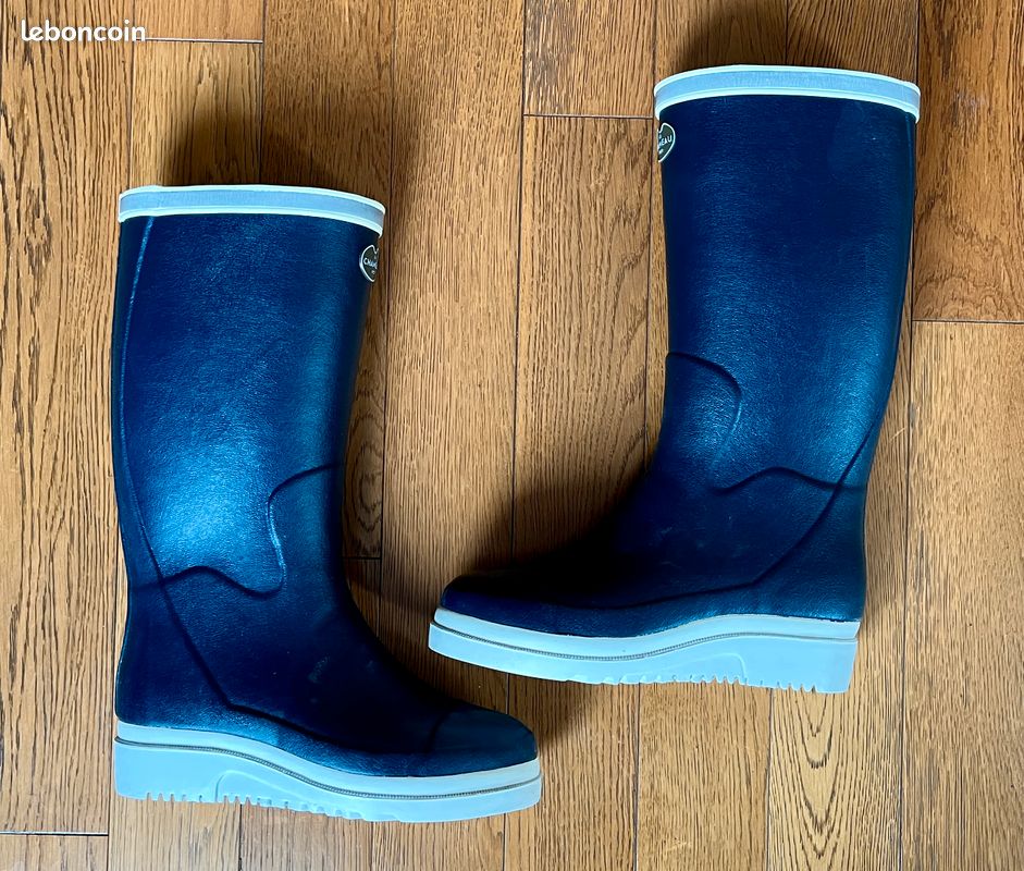 Bottes Caoutchouc Botte Marine Le Chameau Bottes De Navigation LE