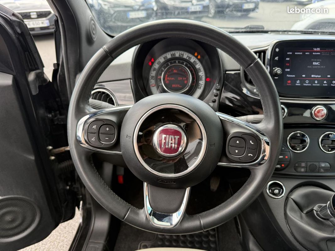 FIAT FIAT 500 1.0i BSG - 70 S&S Série 9 BERLINE Dolcevita PHASE 2 (image 8)