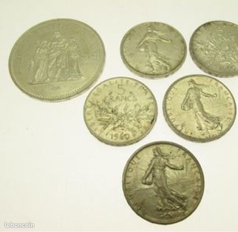 Recherche Pièces argent ou or collection (image 2)