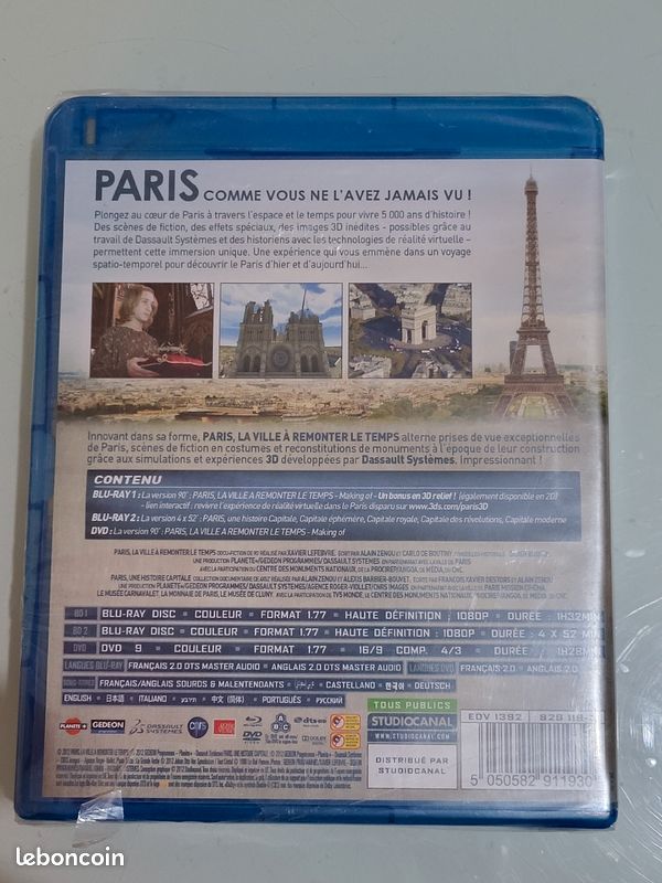 Blu-Ray sur la ville de Paris (image 2)