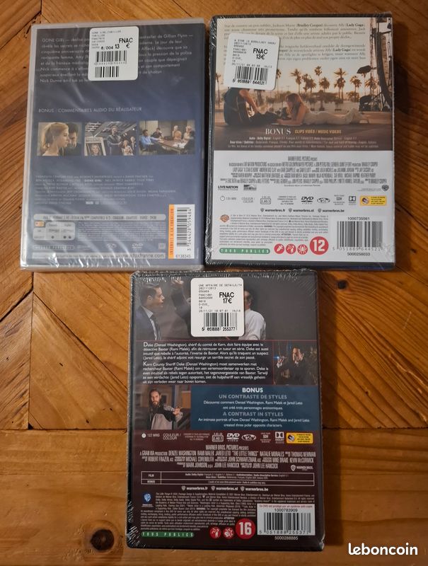 Lot de 3 DVD cinéma (image 2)