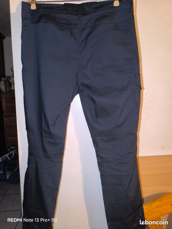 Pantalon Convertible Prana – Femme, Taille 6, Bleu – Randonnée, Voyage, Jambes Zippées
