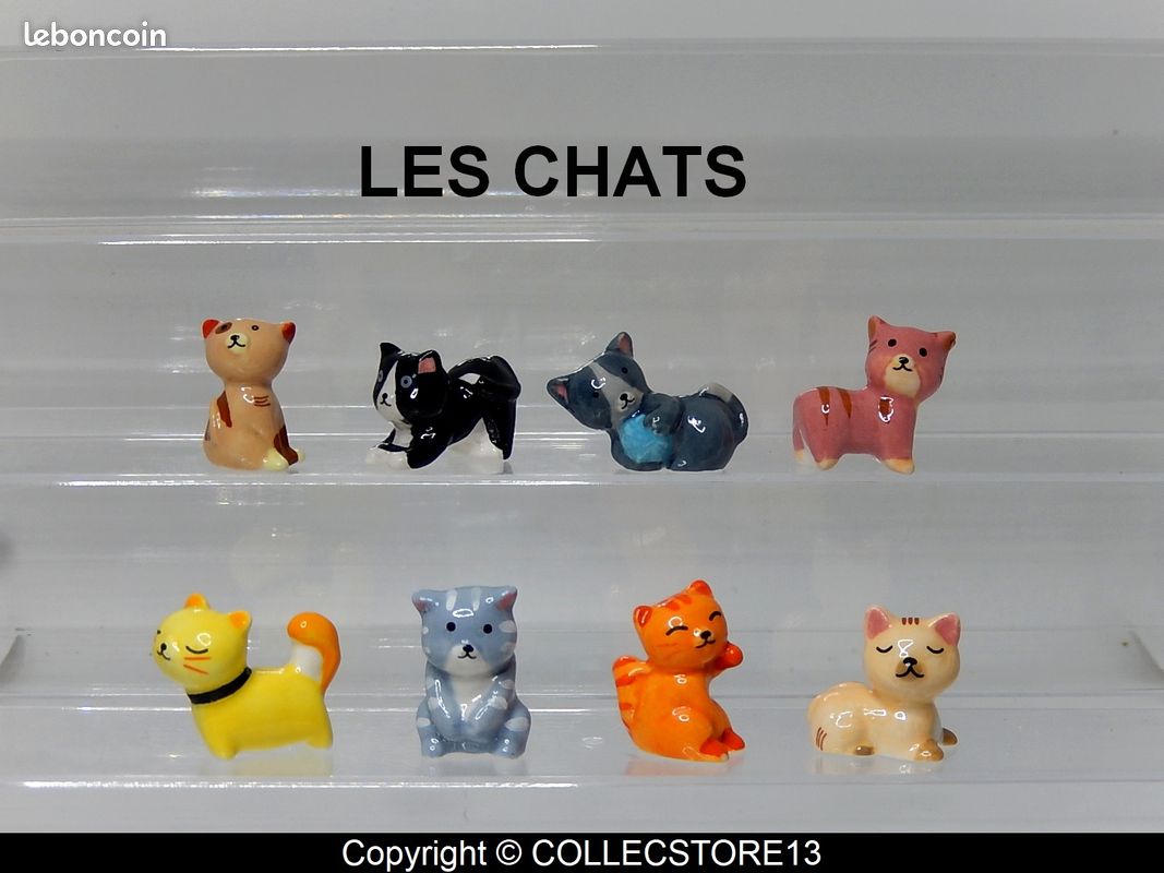Serie complete de feves les chats 2023 (image 1)