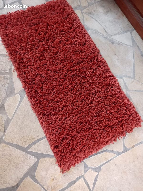Tapis rouille orange foncé (image 2)