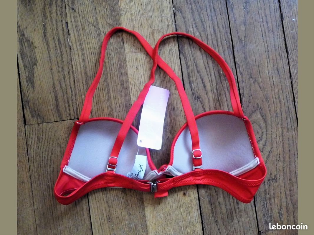 Haut De Bikini Lise Charmel Master Classe Antigel - Marine/Blanc - Tailles 85A 90A 85C