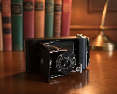 Ancien appareil photo kodo brownie pliant six. 20 - Collection