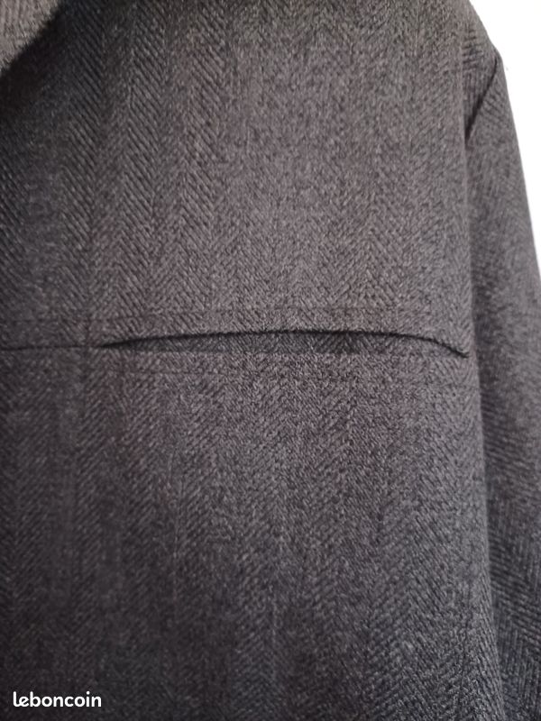 Veste blazeur kaki élégante en toile (image 7)