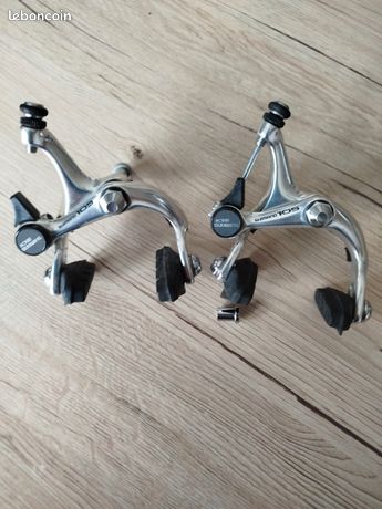 Étriers De Frein Shimano 105 SLR BR-1050 - Argent - VTT / Vélo Course Rétro - Paire AV & AR