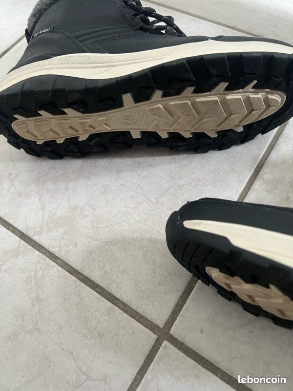 Bottines de randonnée noir (image 6)