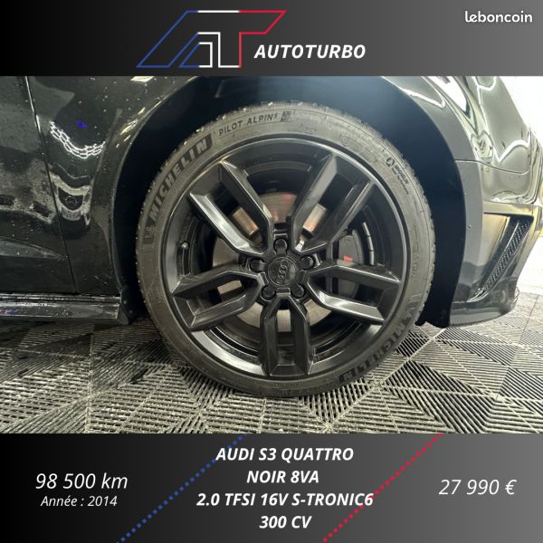Audi S3 SPORTBACK 2.0 TFSI 300CH Garantie 12 mois QUATTRO S TRONIC 6 (image 21)