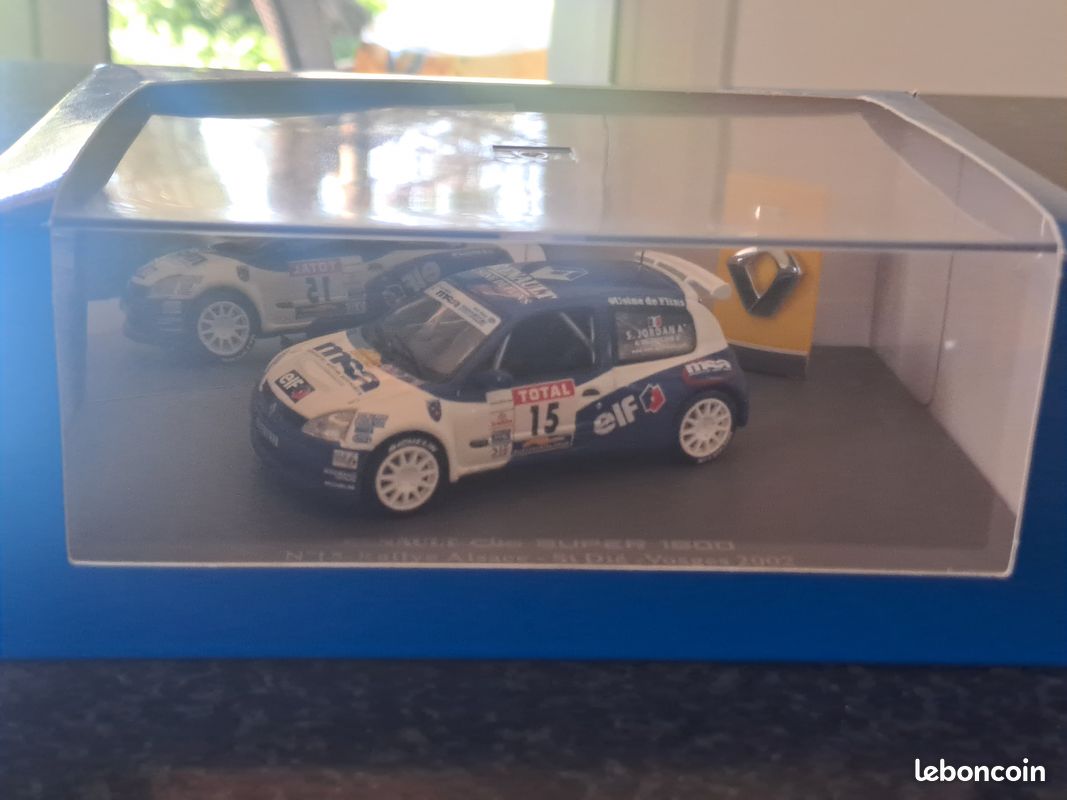 Renault Clio Super 1600 Rallye 1/43 – Allemagne 2002, Joseph, En Boîte E83