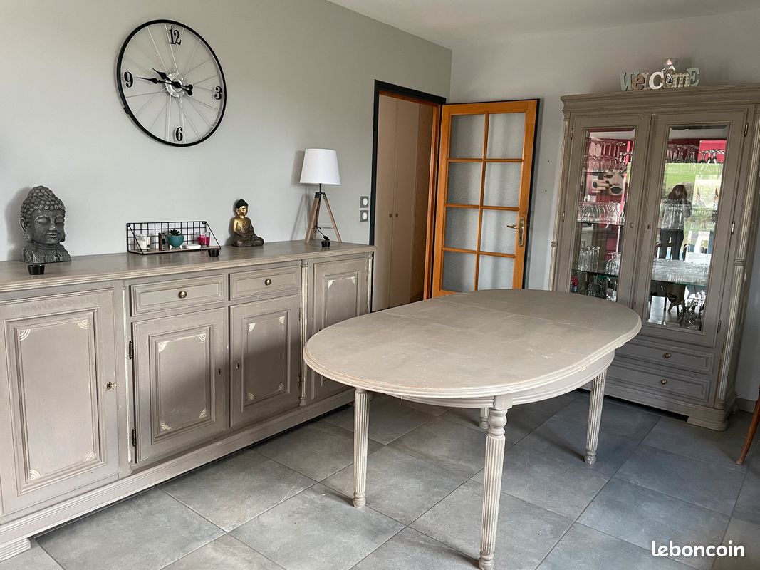 Table avec rallonge 6/8 personnes (image 2)