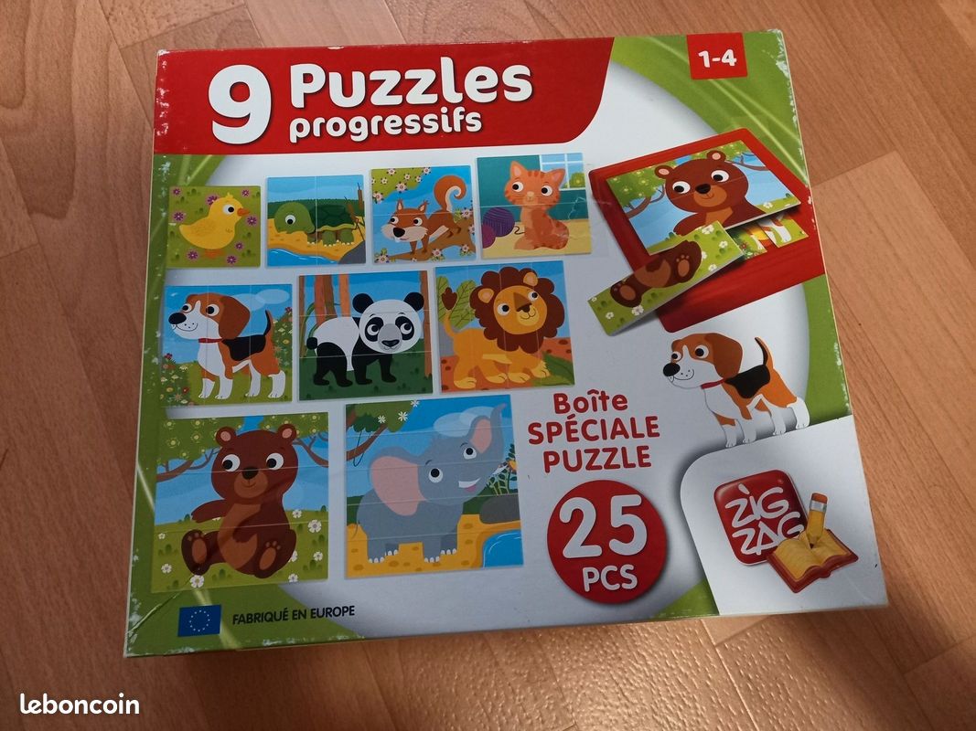 Jeu de puzzle classique en bois pour enfants, amusant et éducatif, pour développer la motricité fine, idéal pour les enfants de 3 à 6 ans, cadeau