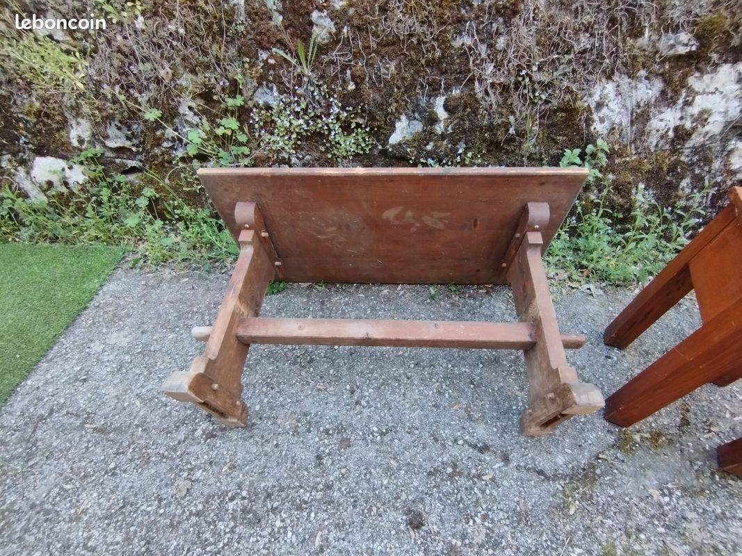 Petite table d'extérieur h 55 x 100 x 50 (image 7)