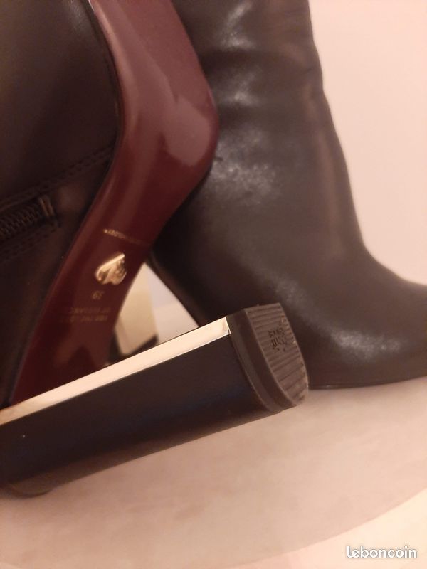 Bottines Cuir talons (image 3)