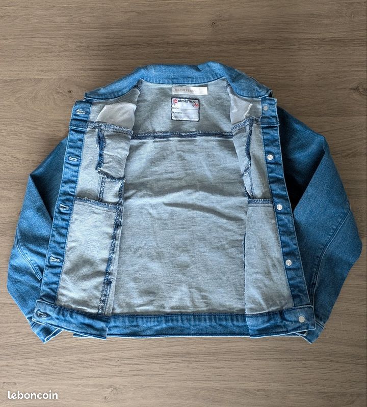 Veste en Jean Fille - 8 Ans (image 5)