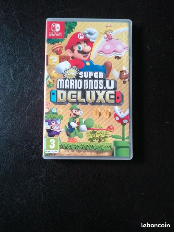 Jeu new super Mario bros U deluxe sur nintendo switch (image 1)