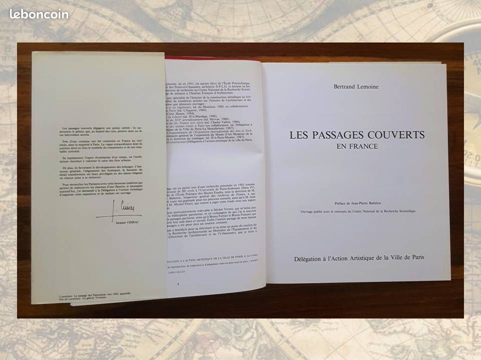 Les Passages couverts en France - Bertrand Lemoine chez Délégation 