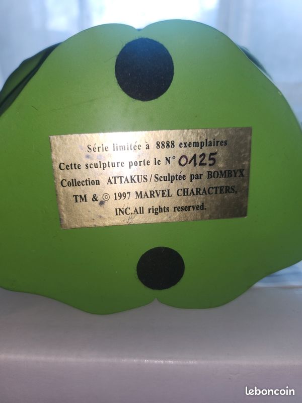 ATTAKUS - BOMBYX - MARVEL - HULK - BUSTE - STATUE - BD
