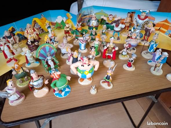 Figurines Astérix Collection Hachette 2012 - Goudurix dans Ast et les Normands