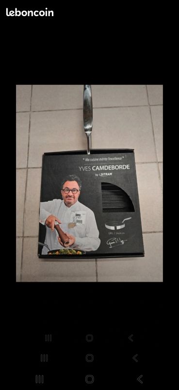 Poêle grill Yves camdeborde (image 1)