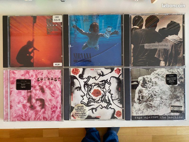 Six albums CD de rock (image 1)