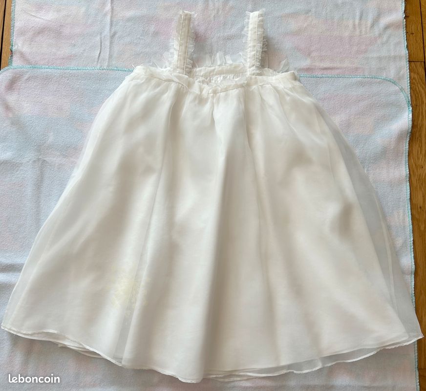 Robe Tartine et Chocolat tulle, crème, fille ans Vêtements