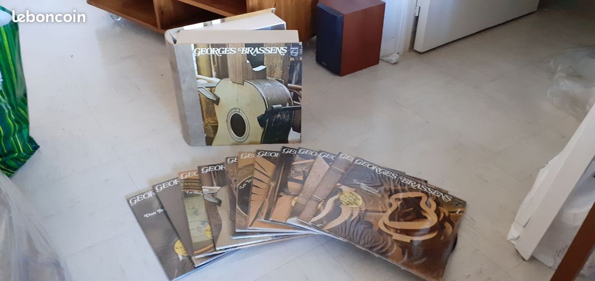 Coffret intégrale vinyle gorges brassens (image 1)