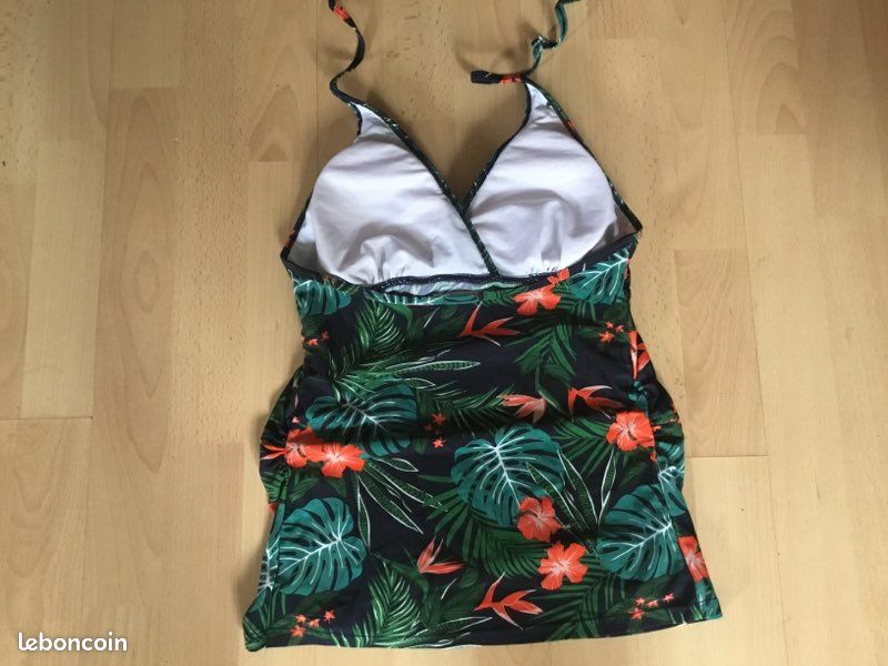 Maillot bain grossesse -VERTBAUDET T36 description dans l