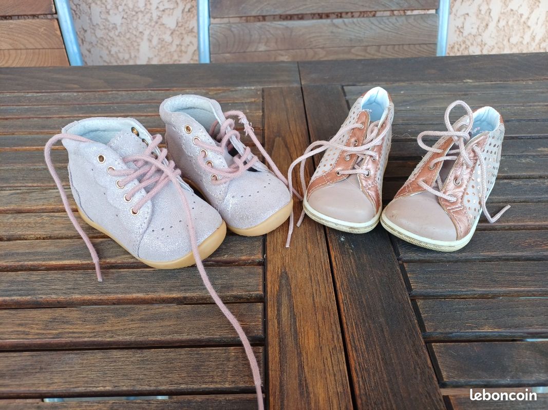Chaussures bébé fille pointure 19 Chaussures