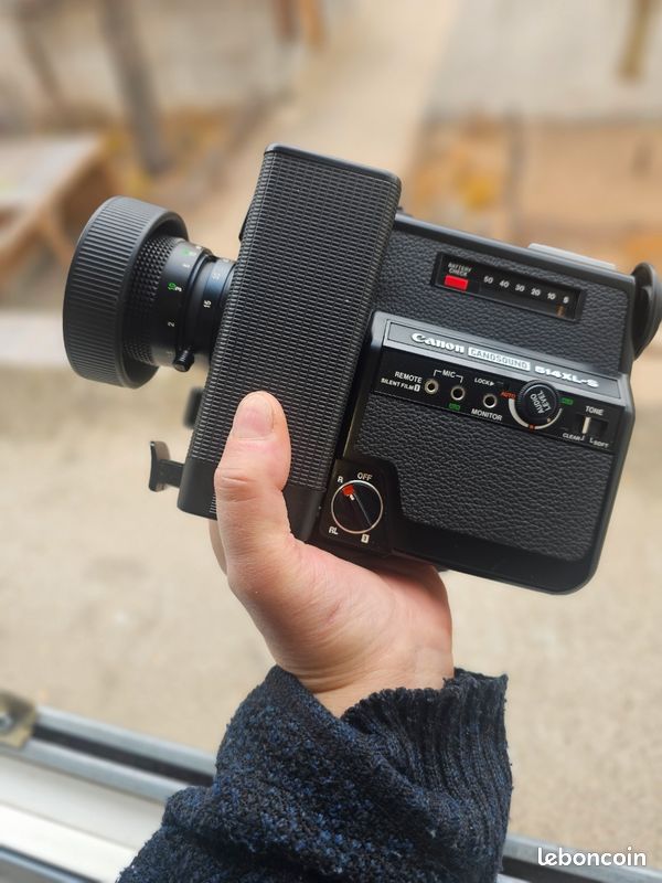 Caméra Vintage Canon Canosound 514XL-S - Super 8 Rétro - état Fonctionnel