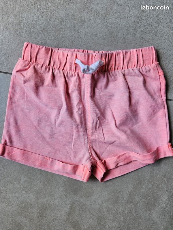 Short en molleton Orchestra rose fille 36 mois Vêtements bébé