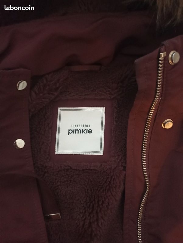 Manteau 2010 bordeaux automne/hiver (image 2)