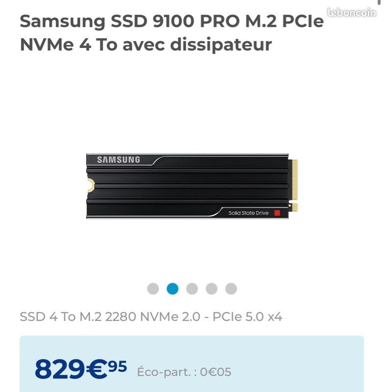 SSD Samsung 9100 PRO (image 1)