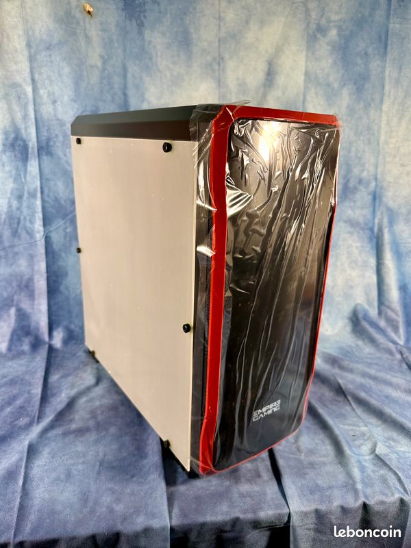 Boîtier PC Gamer Empire Gaming DarkRaw RGB / LED – Moyen Tour ATX Noir Rouge – USB 3.0 (image 3)