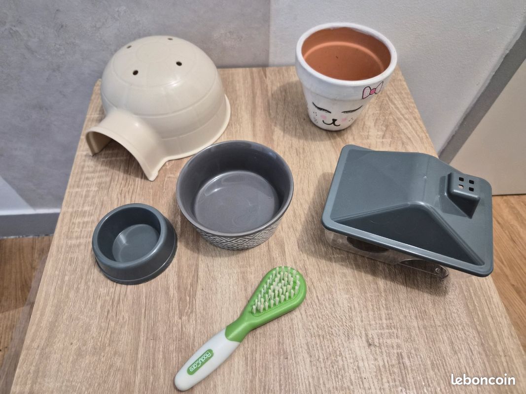 Accessoires rongeurs : cachette, gamelles, bac, etc (image 2)