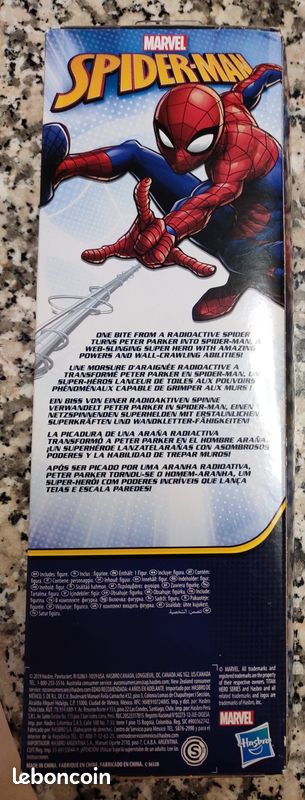 Figurine Spider-Man E7333 MARVEL 30 cm NEUVE (image 2)