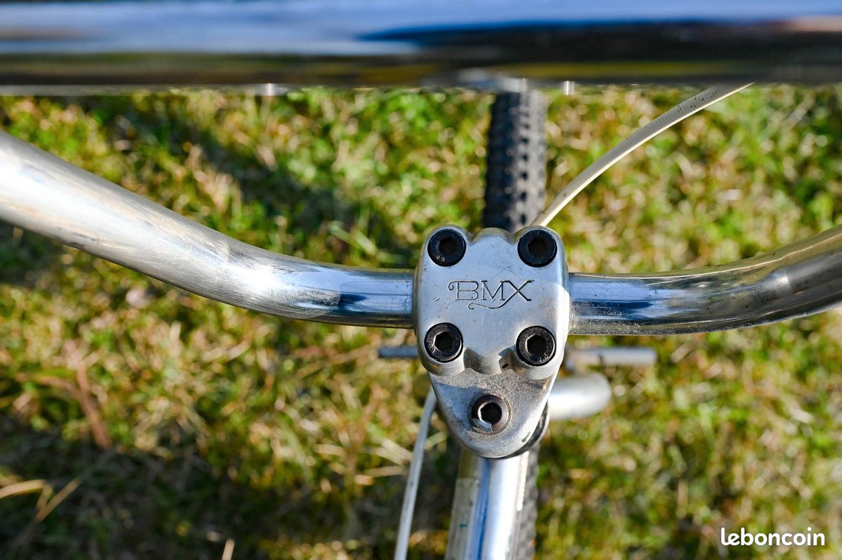 Paire De Piquets BMX GT Aluminium Moleté - Vintage, Argent
