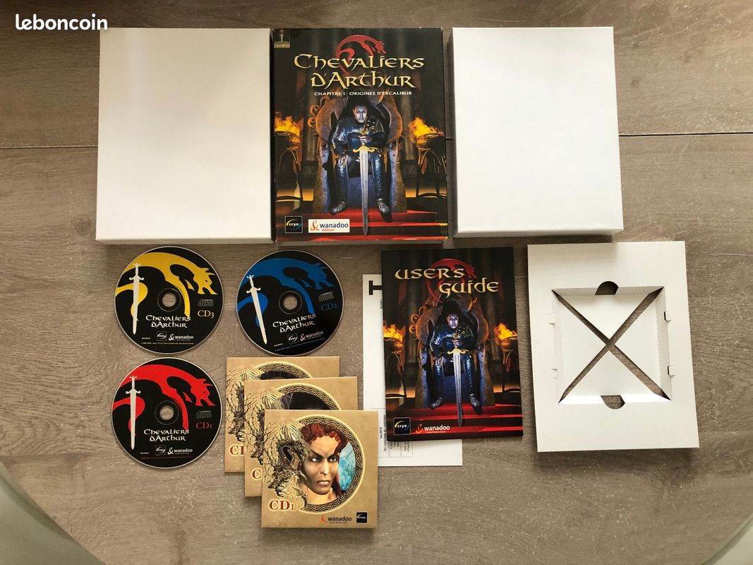Chevaliers d'arthur Chapitre 1 : les origines d'excalibur PC Big box carton FR