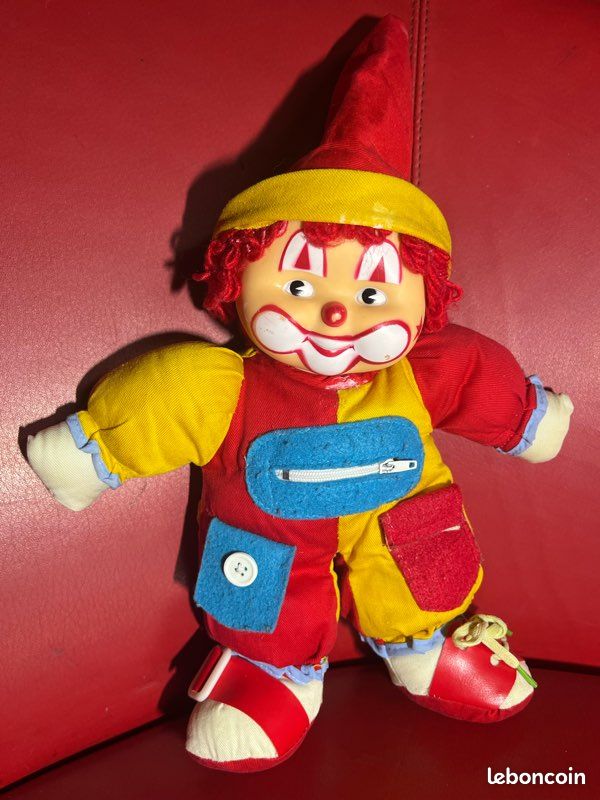 UZSXHJ 25cm Peluches De Cirque, Poupée Clown, Clown Peluche Poupée