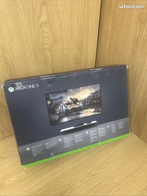 Boite Vide - Console Xbox One X Noire Réf 456- (image 2)