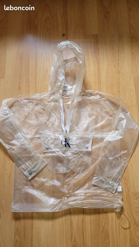 Imper vintage CALVIN KLEIN transparent Vêtements