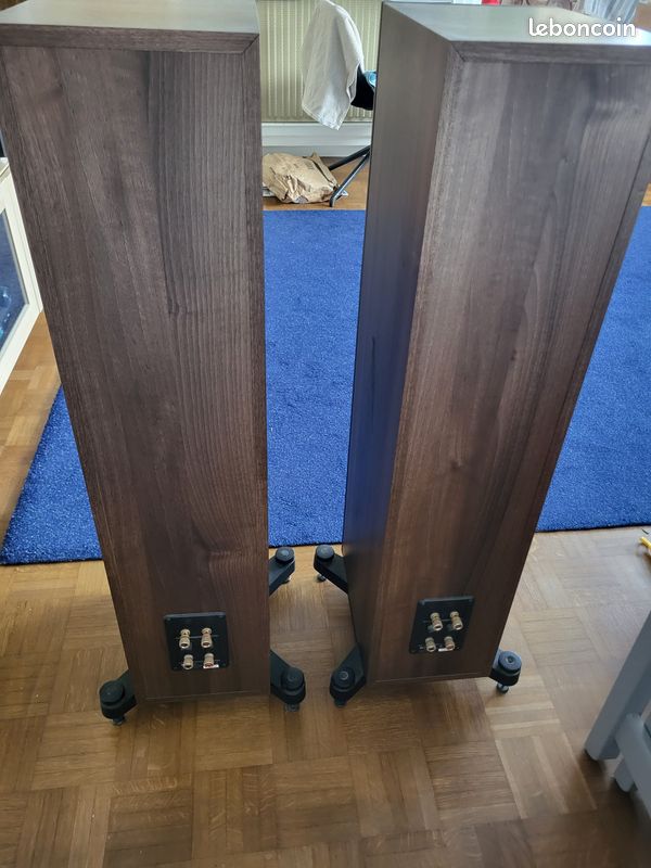 Enceintes Colonne KEF Q700 Cherry - Neuves Sous Garantie - HiFi Stéréo