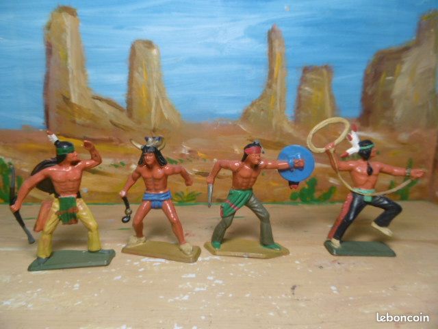STARLUX - FAR West - Cavalier Cowboy Au Lasso - Neuf - 1/32 - Ancien