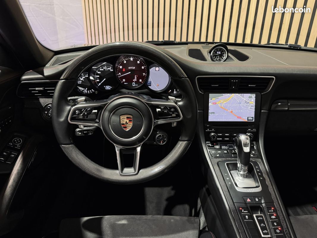 PORSCHE 911 CABRIOLET 991 (2) CARRERA 4 GTS Cabriolet 3.0 450 PDK 56KE D\'OPTIONS IMMAT FRANCE SUIVI PORSCHE (image 29)