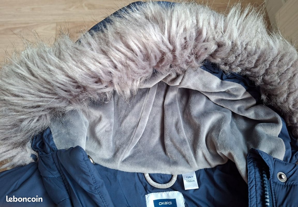 Doudoune longue chaude fille OKAIDI 12 ans Vêtements